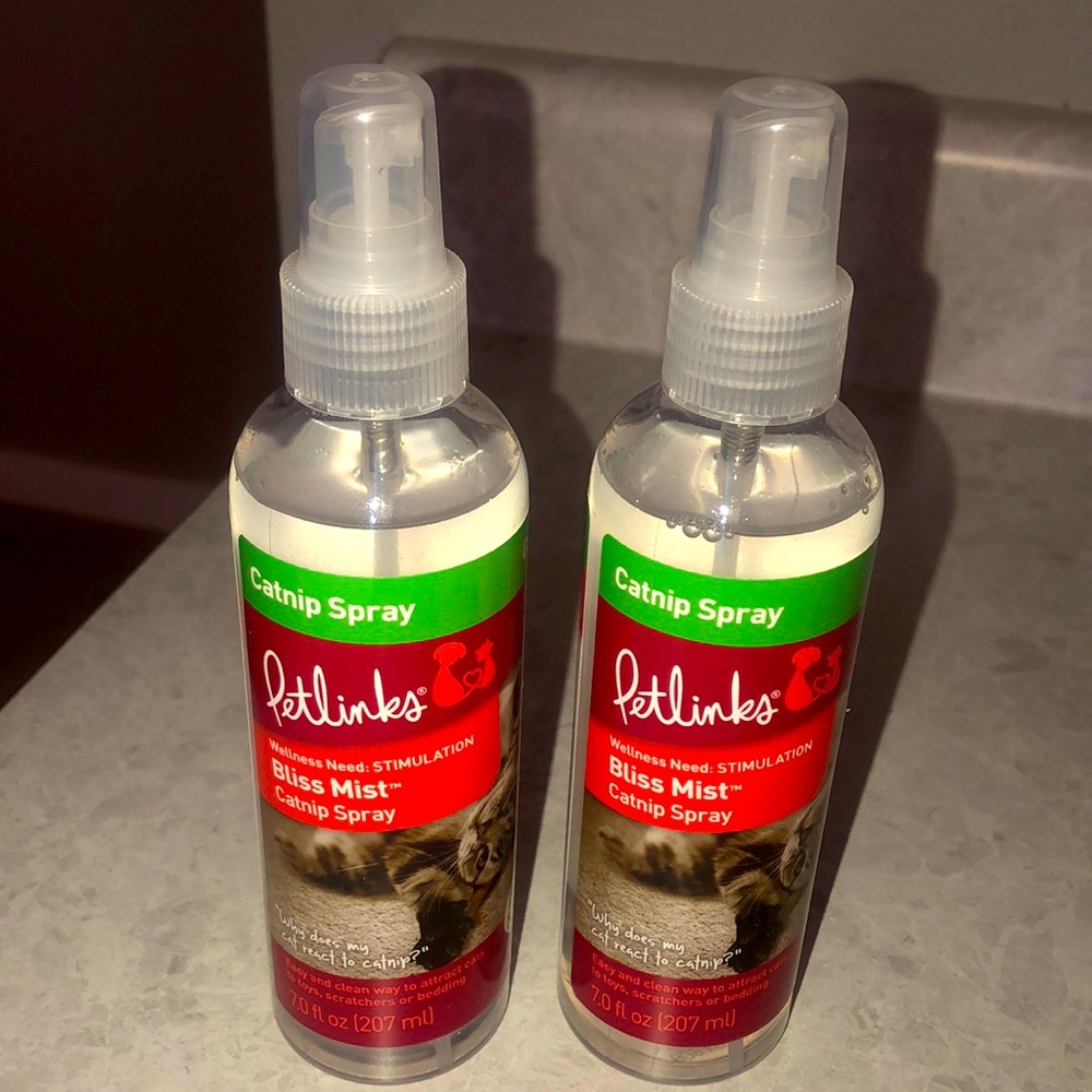 Pet links catnip spray Bliss mist (Qty 2)